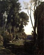Corot Camille The Little Shepherd painting